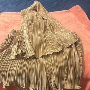 2 piece short set (Gold)